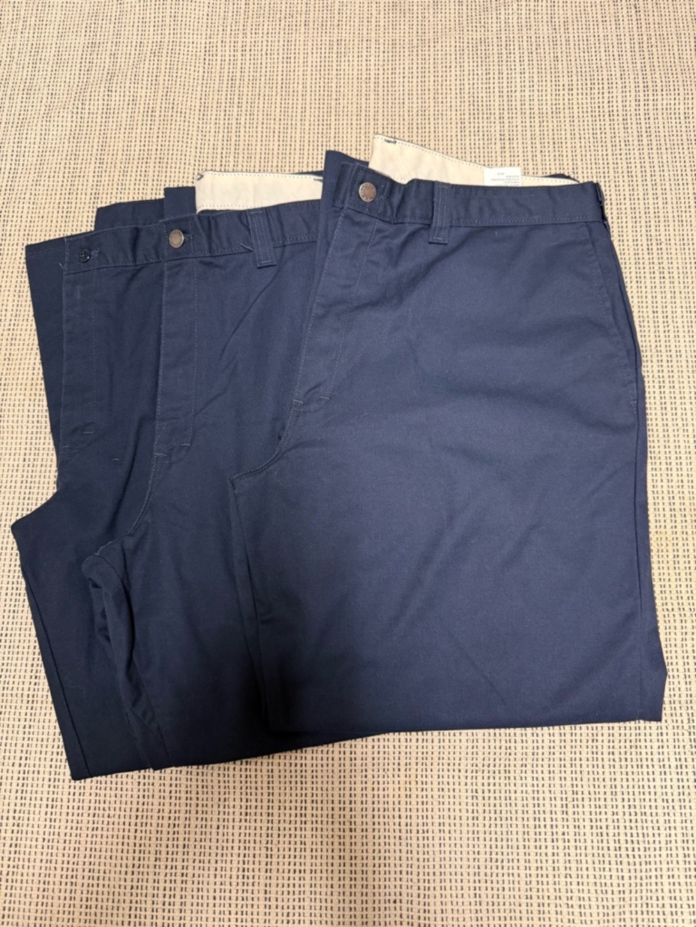 3 Dickies Men’s Navy Blue Workwear Chino Pants